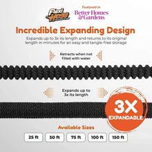 Load image into Gallery viewer, Flexible Expandable Garden Hose – 50ft with 8 Patterns, Anti-Kink Technology