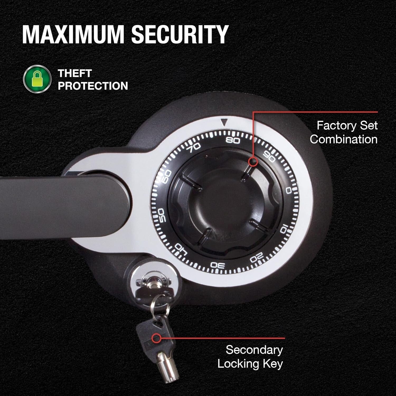 Advanced Combination Lock Safe - Fireproof & Waterproof - 34.8L Storage Capacity