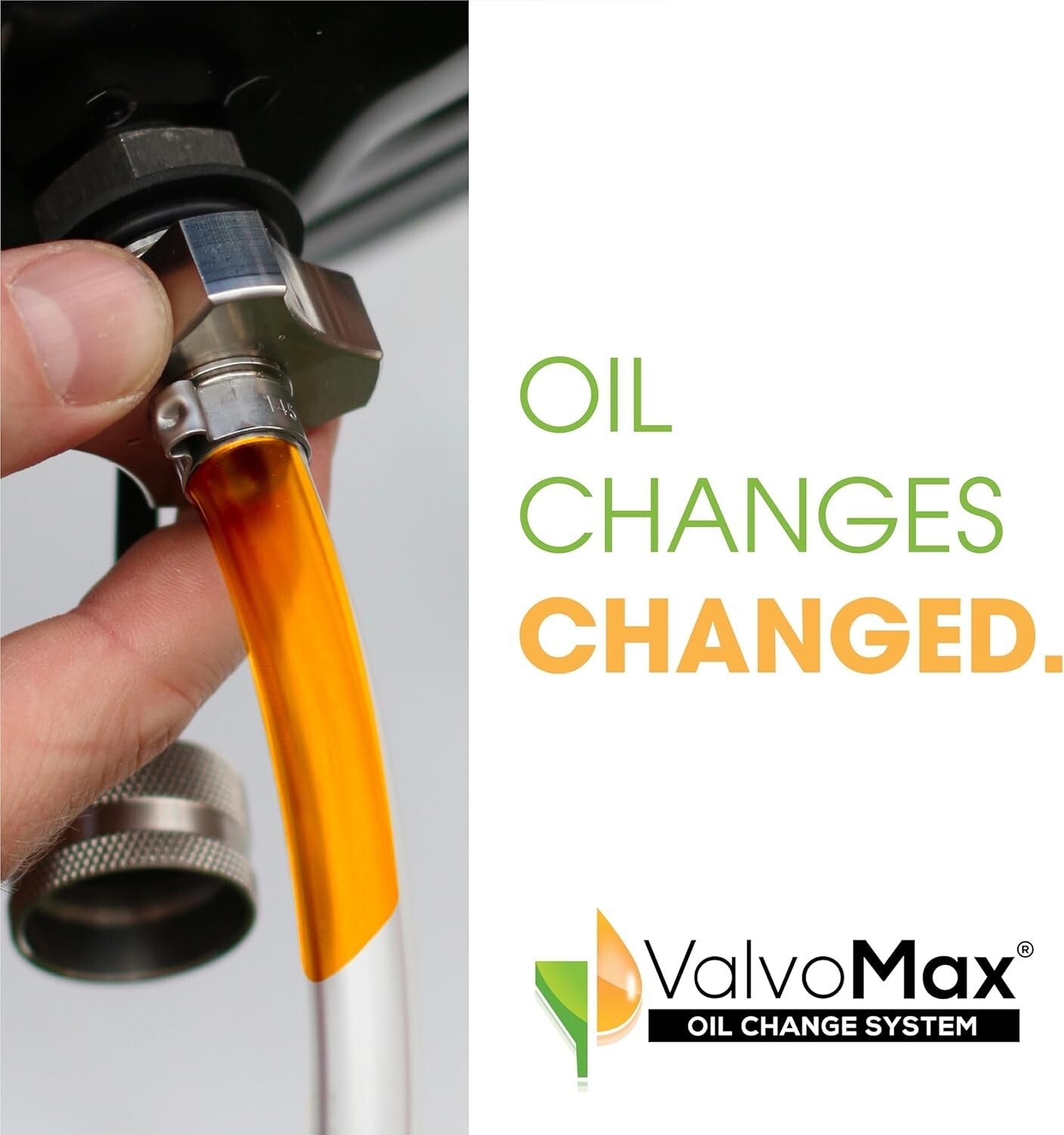 Mess-Free Oil Drain Valve with Viton O-Rings - Quick Twist for Easy Maintenance