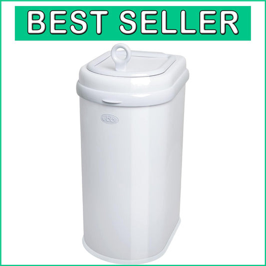Premium 13-Gallon Pet Waste Pail with Safety Lock and Litter Scoop for Cats