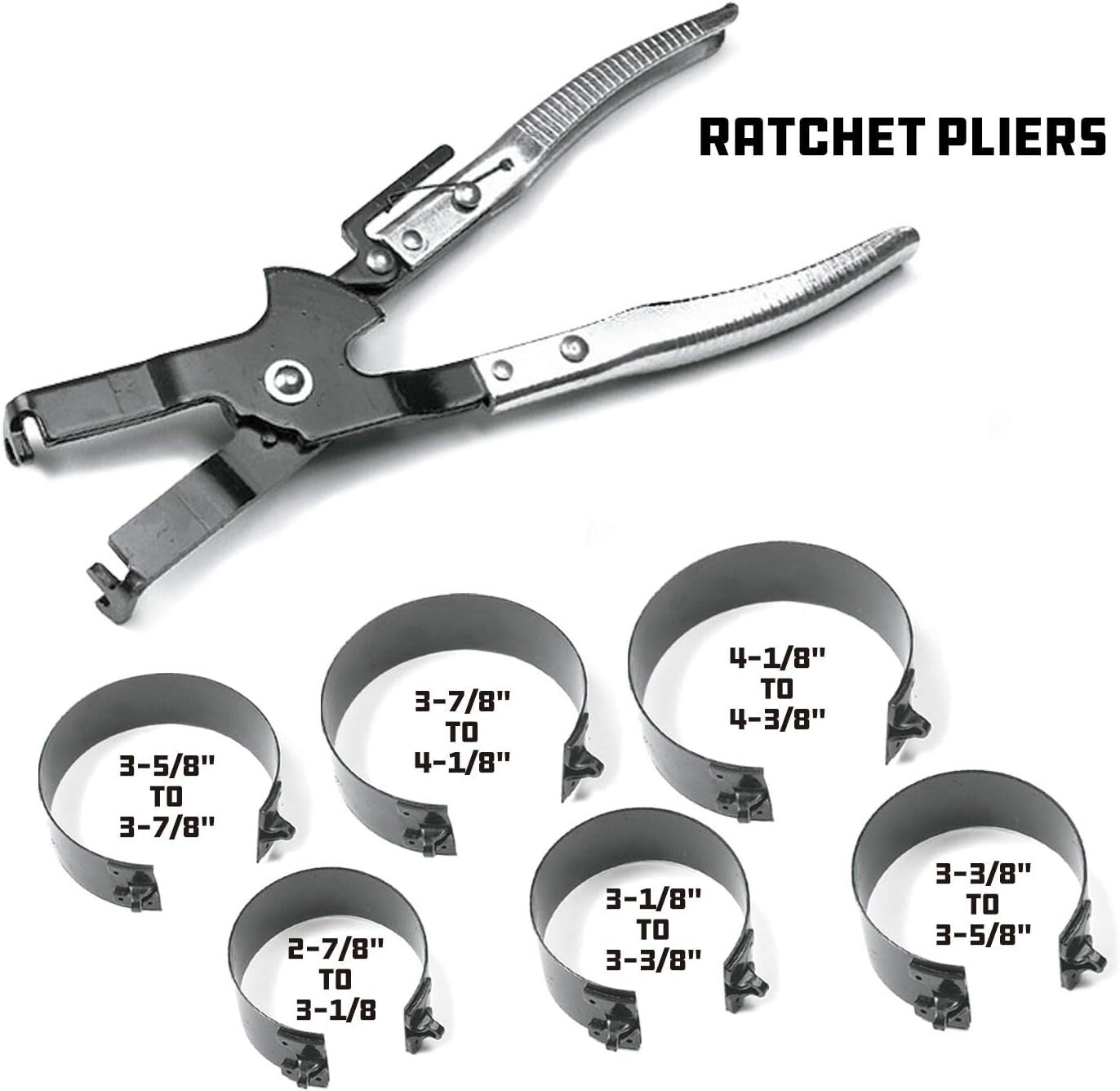 Versatile Piston Ring Compressor Tool Set for Professional Engine Installations