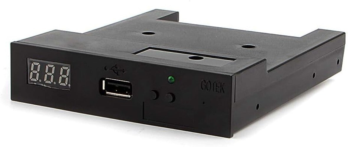 USB Floppy Drive Emulator - 1.44MB Capacity, Lightweight, No Drivers Needed