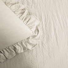 Load image into Gallery viewer, Elegant 3-Piece Reyna Ruffle Comforter Set - Cozy California King Bedding