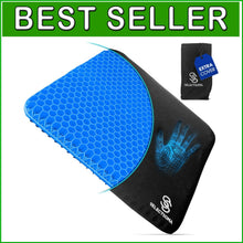 Load image into Gallery viewer, Ergonomic Gel Seat Cushion with Pressure Relief &amp; Cooling for Comfortable Seats