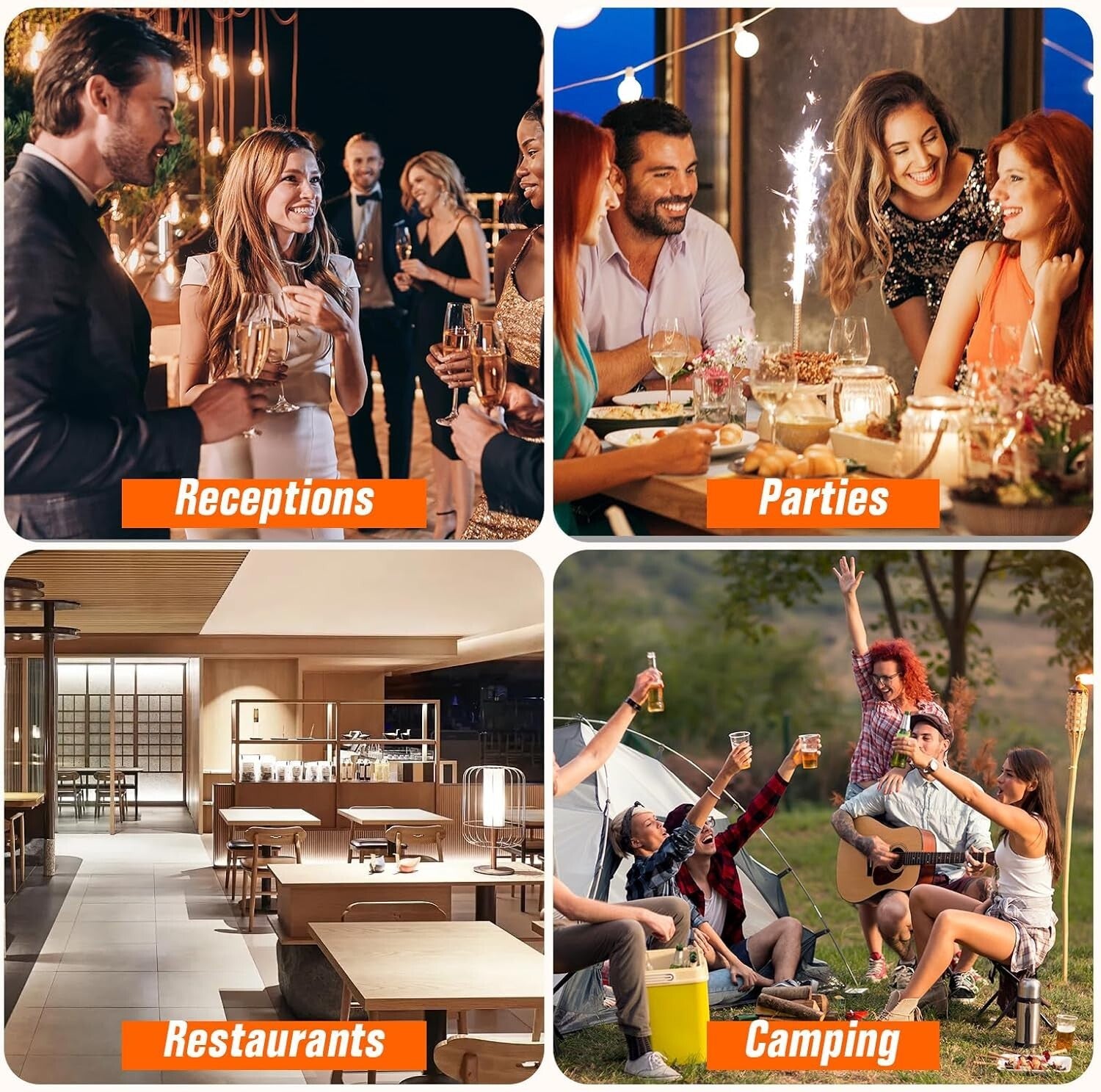 Commercial Juice Dispenser with 6 Gallon Capacity - Ideal for Buffets & Events