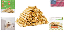 Load image into Gallery viewer, Dental Health Rawhide Rolls for Small Dogs - 60 Count Chicken Flavor Treats