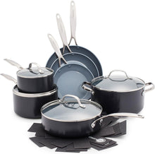 Load image into Gallery viewer, Valencia Pro 11-Piece Ceramic Nonstick Cookware Set - Induction &amp; Oven Safe