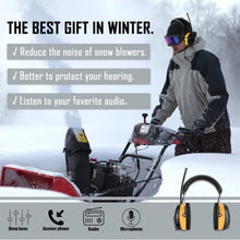 Load image into Gallery viewer, User-Friendly Hearing Protection Headphones with AM/FM Radio &amp; Comfort Features