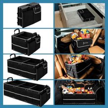 Load image into Gallery viewer, Waterproof Trunk Organizer with Reflective Stripe - 3 Compartments, Heavy Duty