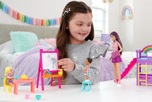 Load image into Gallery viewer, Complete Daycare Playset: Skipper Doll, 2 Toddlers &amp; 15+ Play Items for Ages 3+