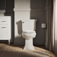 Load image into Gallery viewer, Stonewood Quiet-Close Elongated Toilet Seat - Durable Wood in Biscuit Finish