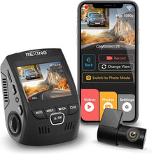 Load image into Gallery viewer, 4K Dual Channel Car Dash Cam with Wi-Fi &amp; Rear Camera - Ultimate Safety Solution