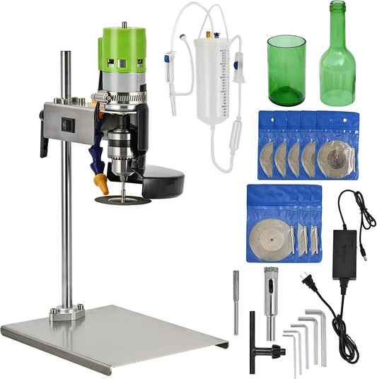 High-Efficiency Electric Bottle Cutter at 6000RPM - Perfect for Crafters