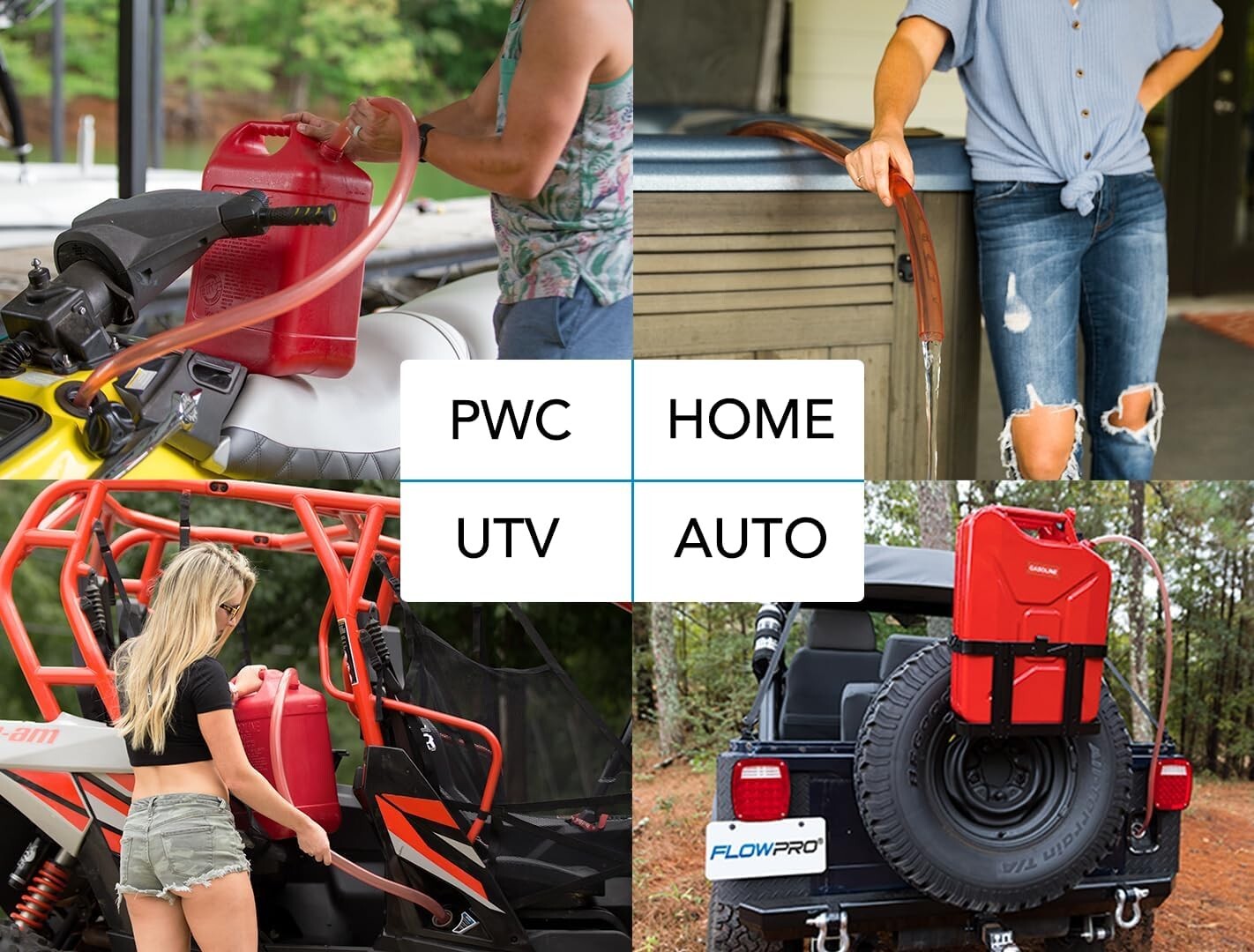 Effortless 10 GPM Liquid Transfer Siphon - Gasoline, Oil, Water | Copper Nozzle