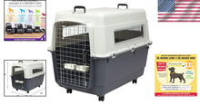 Load image into Gallery viewer, Spacious 39.5 Inch XXL Plastic Dog Crate with Easy Assembly &amp; Transport