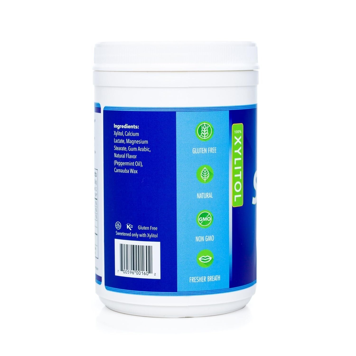 Dentist-Recommended Xylitol Peppermint Mints - 1200 Count Low-Calorie Treat