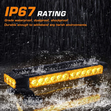 Load image into Gallery viewer, Weatherproof Magnetic Base LED Strobe Light - 30 LEDs for Enhanced Visibility