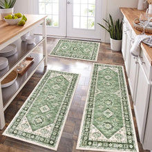 Load image into Gallery viewer, 3-Piece Kitchen Rug Set with Runner - Non-Slip and Machine Washable Design