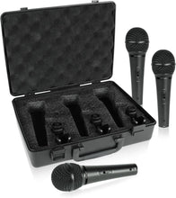 Load image into Gallery viewer, High-Performance Dynamic Microphones - 3-Pack for Vocal and Instrument Use