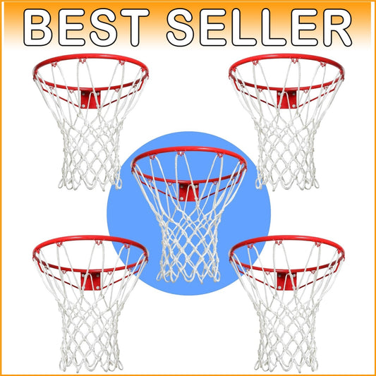 Easy Install Outdoor Basketball Net - 12 Loops, Heavy Duty for All Hoops