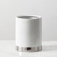 Load image into Gallery viewer, Luxury Ceramic Trash Can for Bathroom &amp; Home - Durable &amp; Rustproof Design