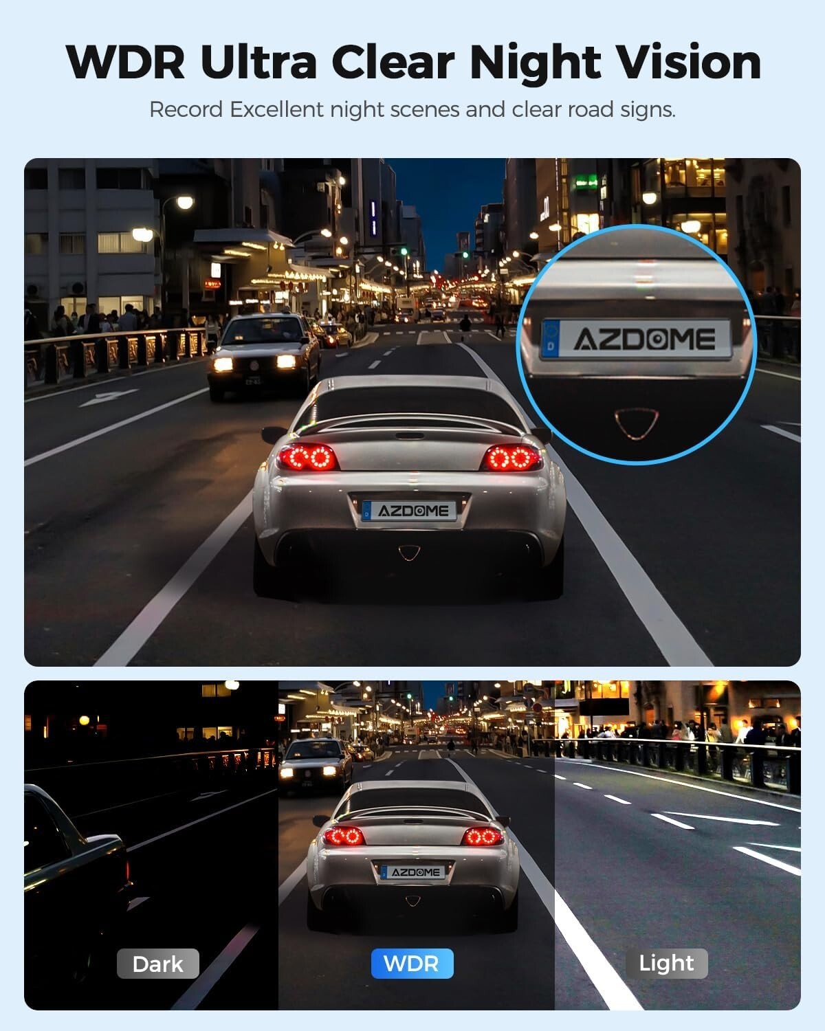 24-Hour Parking Monitor Dash Cam - PG17 with Enhanced GPS Tracking & WiFi