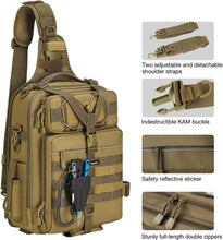 Load image into Gallery viewer, Stylish Water-Resistant Tackle Bag with Adjustable Straps for Outdoor Activities