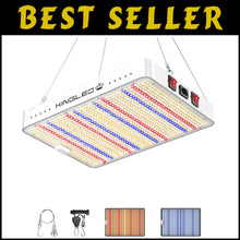 Load image into Gallery viewer, Cost-Effective Indoor Grow Light - 3x3 ft Coverage, Ideal for All Plant Stages