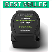 Load image into Gallery viewer, Smart 140 Amp Dual Battery Isolator Kit with Easy Installation for All Vehicles