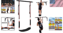 Load image into Gallery viewer, Heavy Duty Pull-Up Assistance Bands with Adjustable Knee Rest for Easy Training