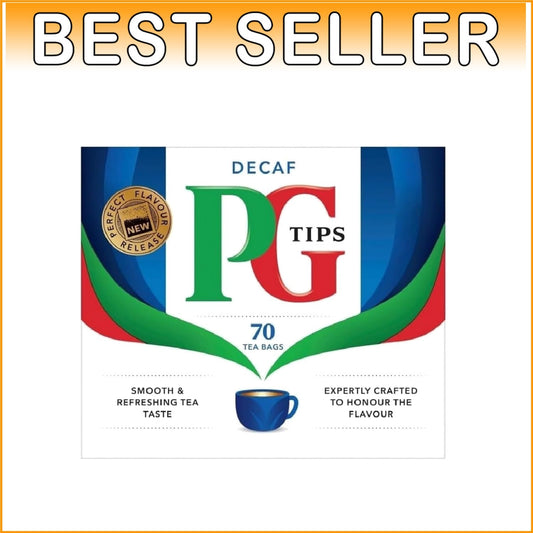 Delicious Decaf Tea Bags - Eco-Friendly Non-Pyramid Pack of 6 (420 Count)