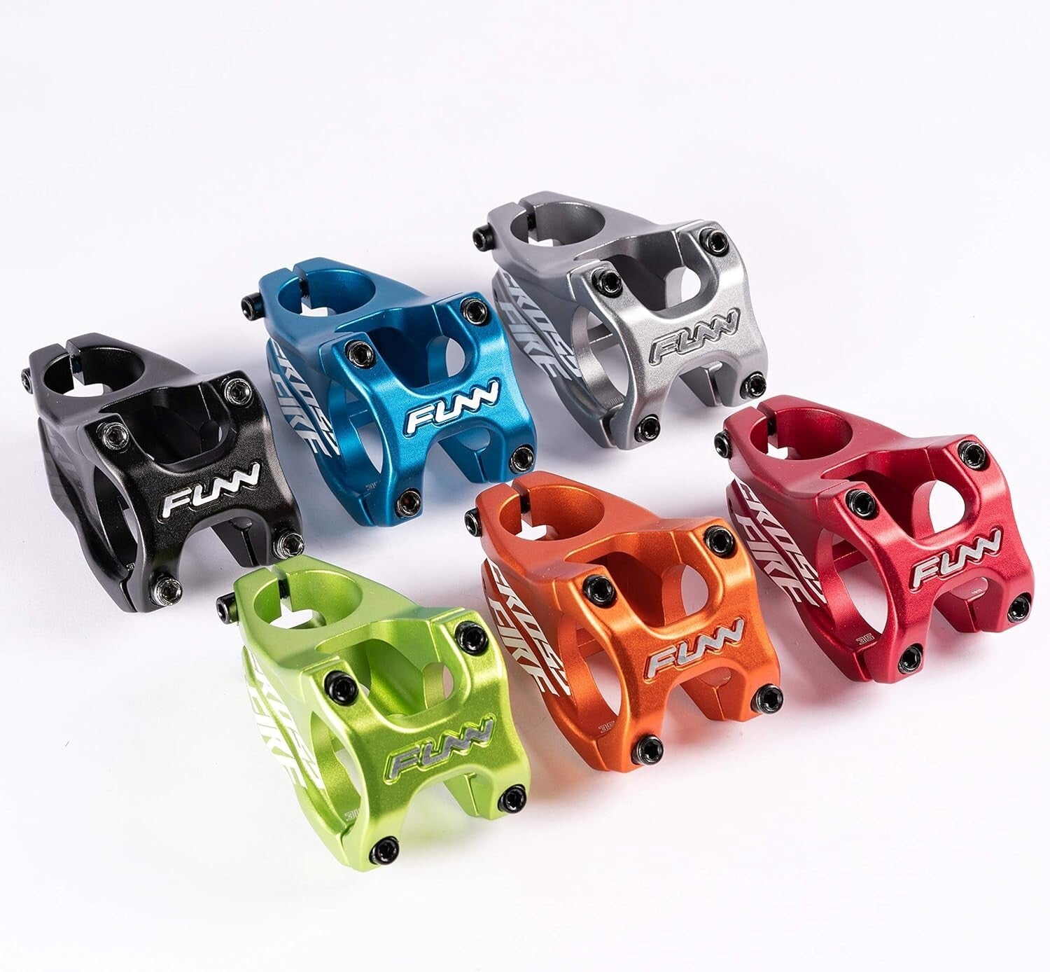 Featherweight Crossfire MTB Stem with 31.8mm Clamp - Versatile for All Riding