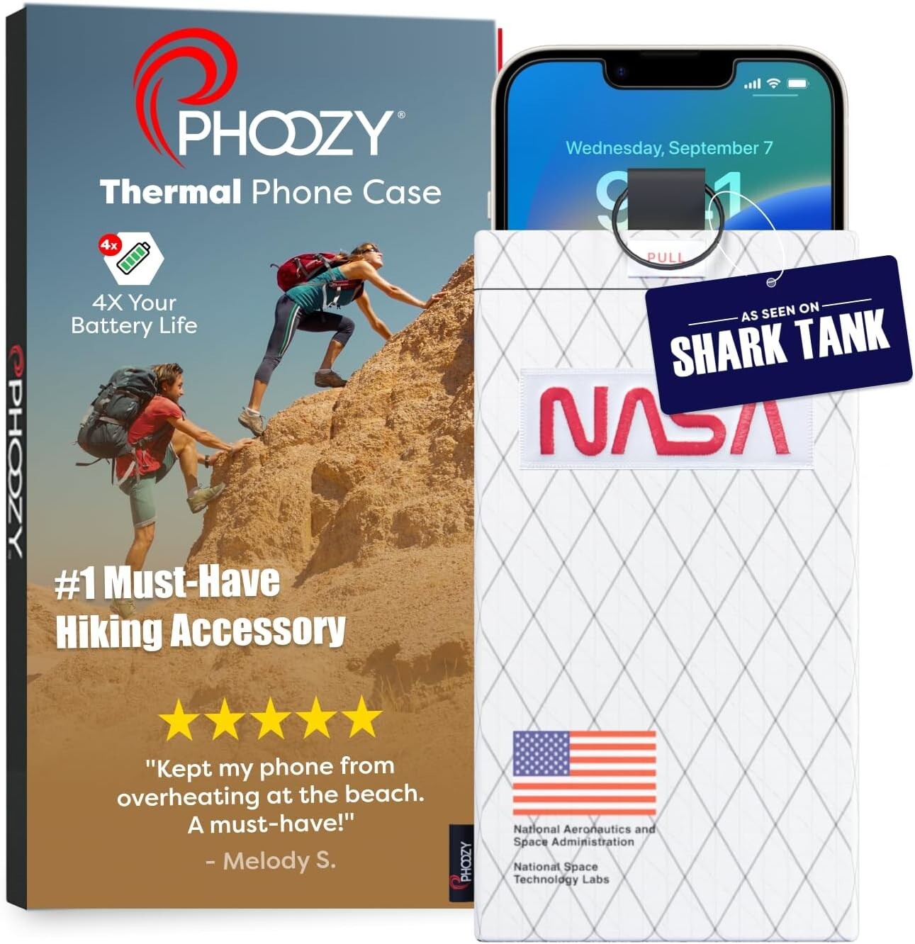 Waterproof Apollo II Phone Pouch with AGION Lining - Ultimate Winter Companion