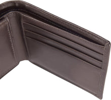 Load image into Gallery viewer, Premium Men's Leather Wallet - Billfold Design with ID Windows and Card Slots