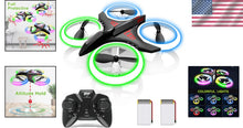 Load image into Gallery viewer, Lightweight 4.9-Inch Children’s Drone - Crash-Proof LED &amp; 15 Min Flight Time