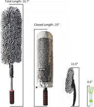 Load image into Gallery viewer, All-in-One Car Cleaning Duster Set with Extendable Handle - Ideal for SUVs &amp; RVs