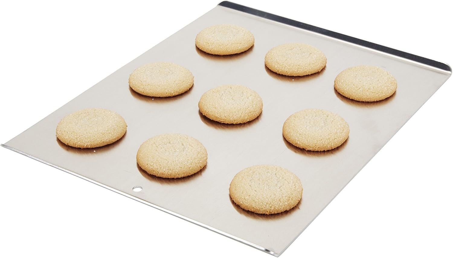 17" x 14" Wear-Ever Aluminum Cookie Sheet with Easy Grip Edges - NSF Approved
