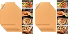 Load image into Gallery viewer, Non-Stick Heat Resistant Copper Grill Mats for Gas, Charcoal &amp; Electric BBQs