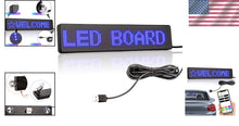 Load image into Gallery viewer, Programmable LED Car Sign: Bluetooth Connected Message Board for Dynamic Ads