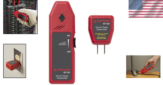 Reliable Circuit Breaker Tracer with LED Indicator - Essential for Electricians