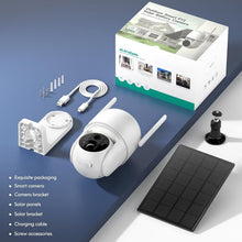 Load image into Gallery viewer, 2K Solar Security Camera | Wireless Outdoor PTZ with 355° View &amp; Night Vision
