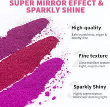 Load image into Gallery viewer, Nail Art Made Easy: 48 Color Chrome Powder Set with Applicators Included