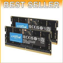 Load image into Gallery viewer, 32GB Dual-Channel Laptop RAM DDR5 4800MHz - Supports Intel &amp; AMD Processors