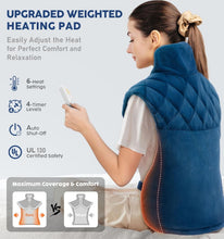 Load image into Gallery viewer, Versatile 22"x37" Electric Heating Pad - Ideal Gift for Pain Relief &amp; Relaxation