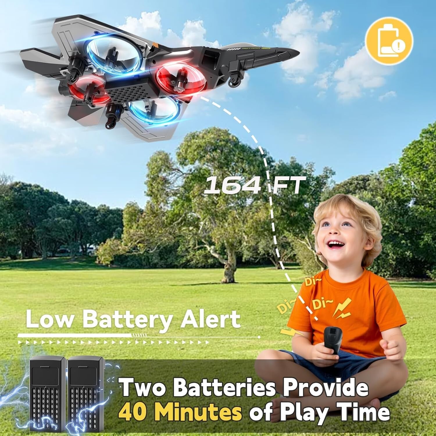 Durable V17 Remote Control Airplane - Aerial Stunts & Easy Controls for All Ages