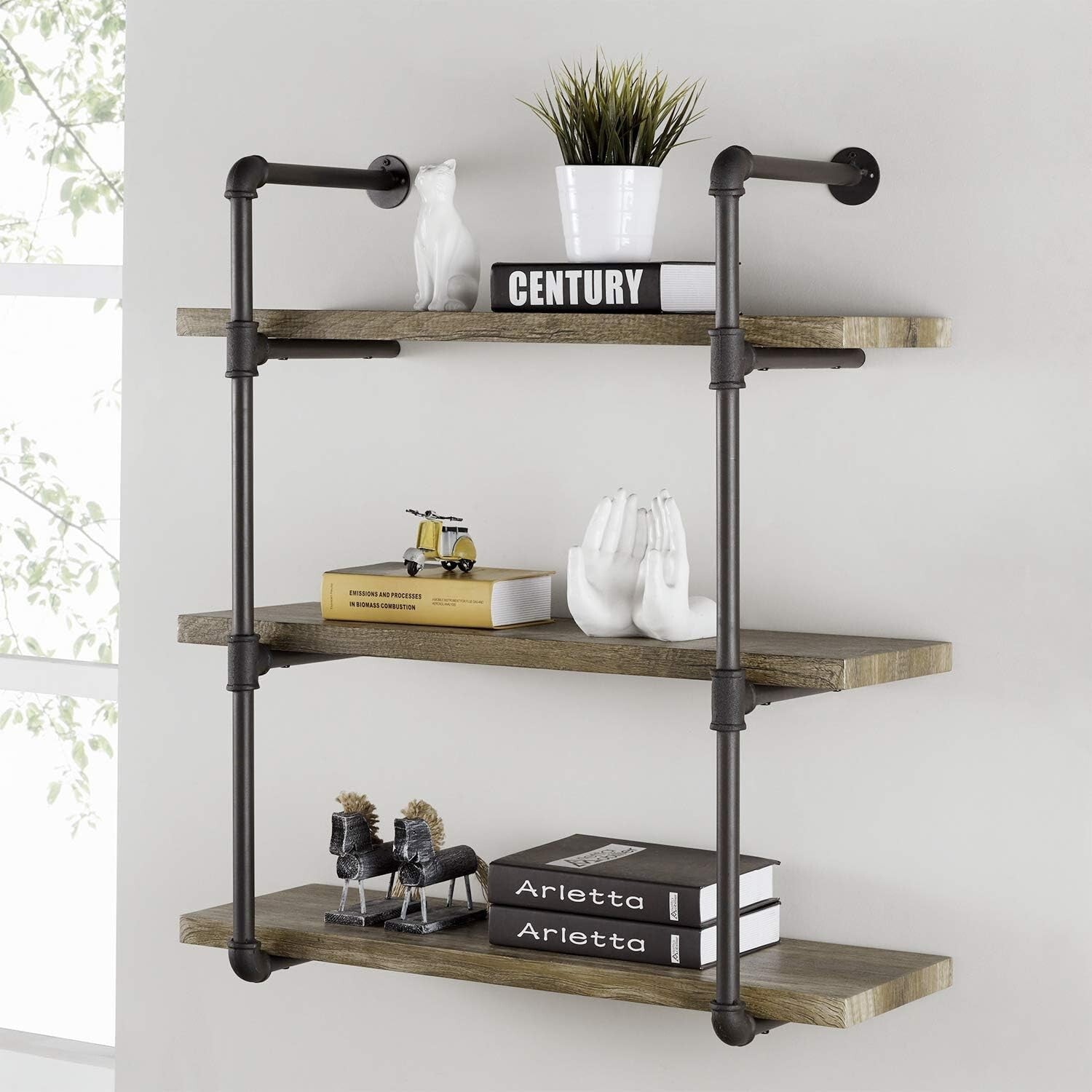 Durable 1" Malleable Iron 4-Way Tee Pipe Fittings for Modern Furniture Design