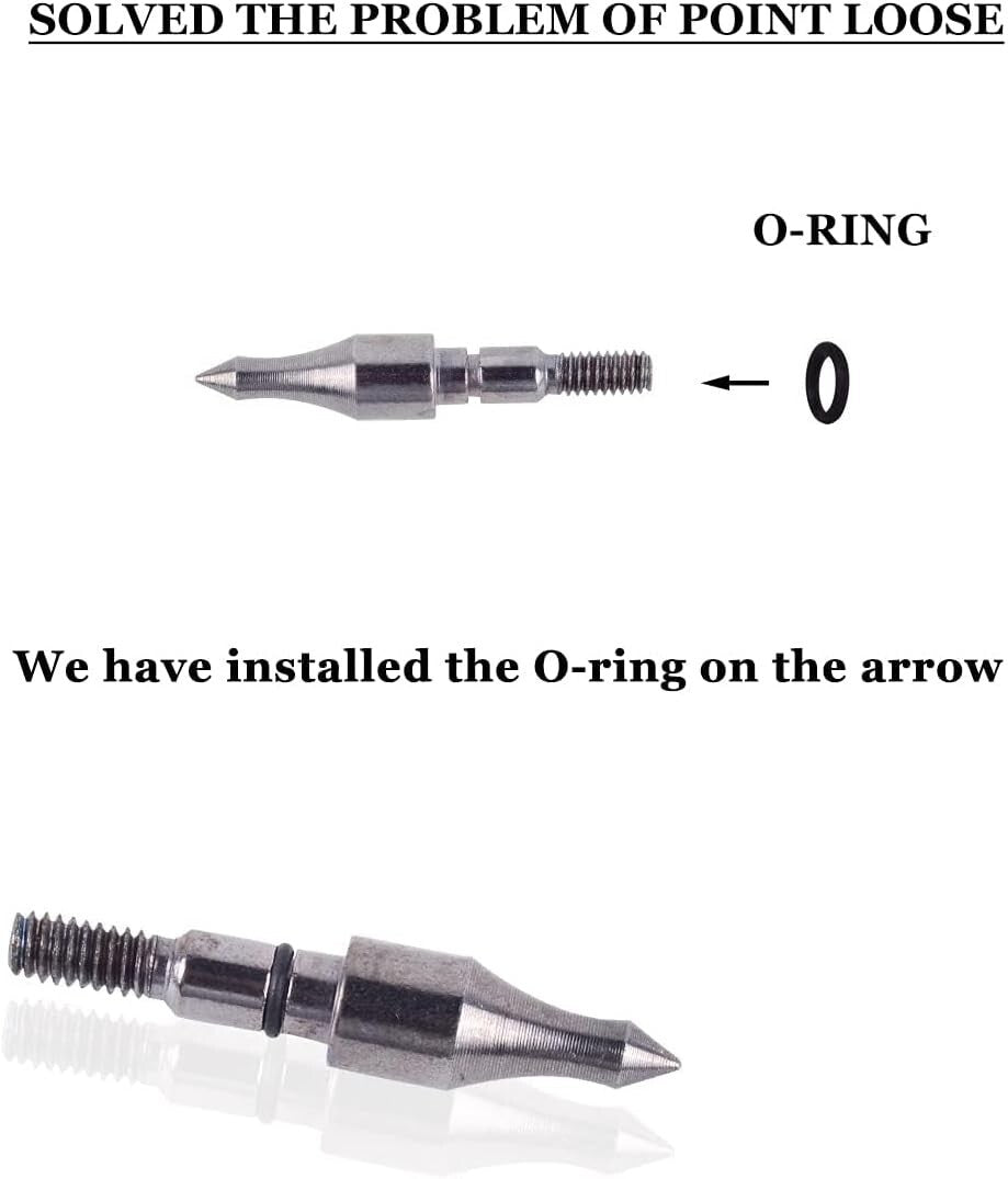 Durable 31" Carbon Arrows with 5" Turkey Feathers for Recurve & Compound Bows