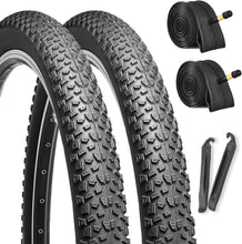 Load image into Gallery viewer, Puncture-Resistant 27.5-Inch Mountain Bike Tire Set with Essential Accessories