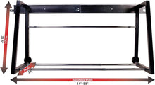 Load image into Gallery viewer, Portable and Expandable Tire Rack - Holds 400lbs, Easy Install for Garages
