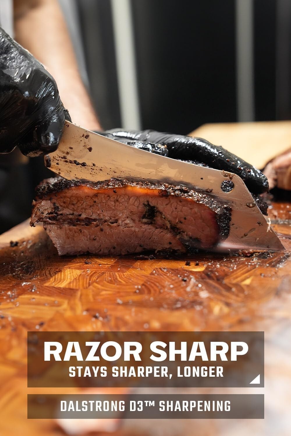 Versatile 8-Inch Kitchen Knife - Gladiator Series Cleaver with Ergonomic Handle